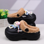 Fashion fur women's shoes
